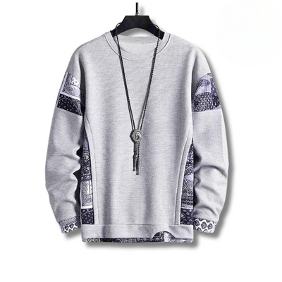 Stilvoller Patchwork Pullover für Herren Rhett