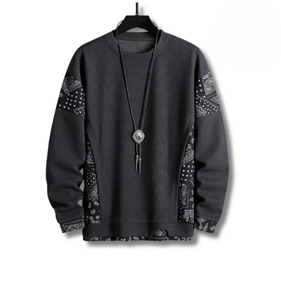 Stilvoller Patchwork Pullover für Herren Rhett