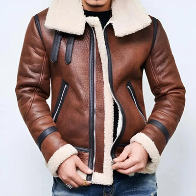 Fleecegefütterte Winterjacke Rhys