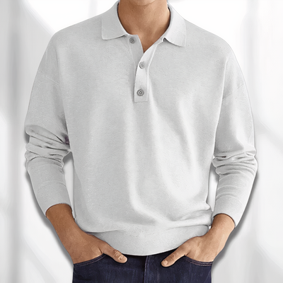 Langärmeliges Poloshirt Roach