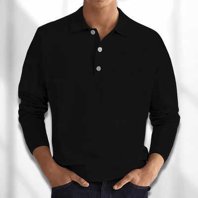 Langärmeliges Poloshirt Roach