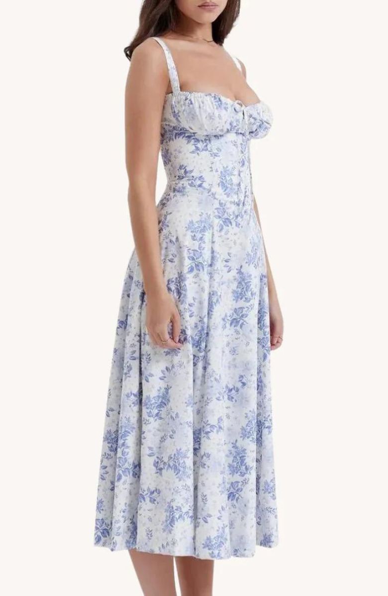 Kleid mit Taillenformung Rosy