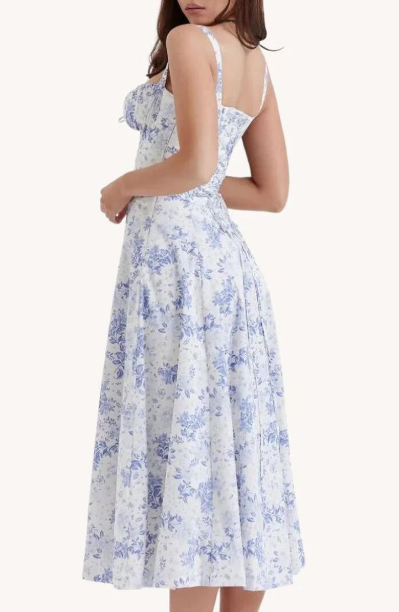 Kleid mit Taillenformung Rosy