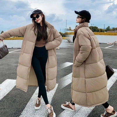 Miri | Neue Baumwolle gepolsterte Jacke weibliche koreanische große Größe