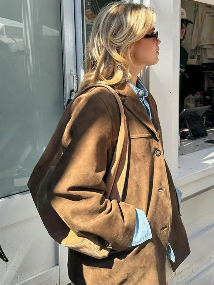 Nadia® | Elegante Wildlederjacke
