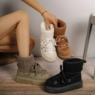 Wendy® | Weiche Plüsch-Schneestiefel