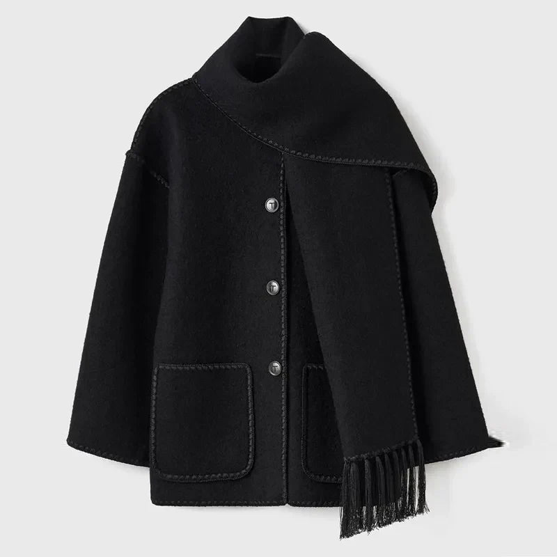 Amelia® | Fransen Schal Jacke