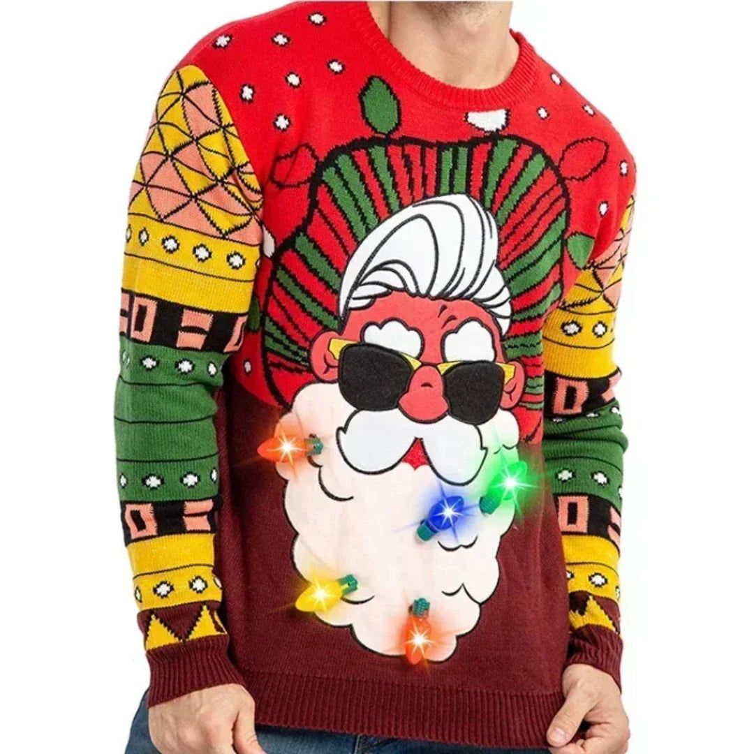 Stylischer Weihnachtspullover für Herren