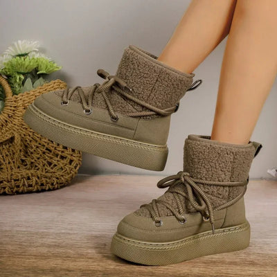 Wendy® | Weiche Plüsch-Schneestiefel