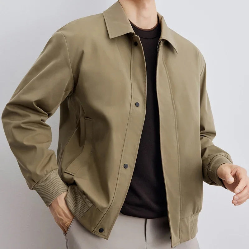 Baur Modehaus | Herren-Blousonjacke mit Reißverschluss und klassischem Kragen