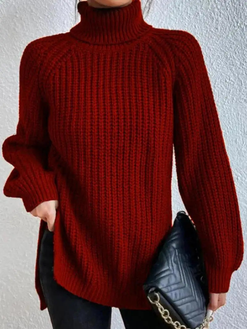 Cora® | Warmer Pullover mit Bauchbedeckung