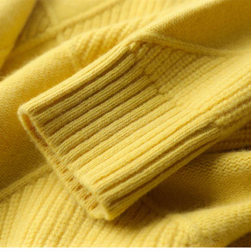 Estefanía® | Damenpullover aus Argyle-Kaschmir