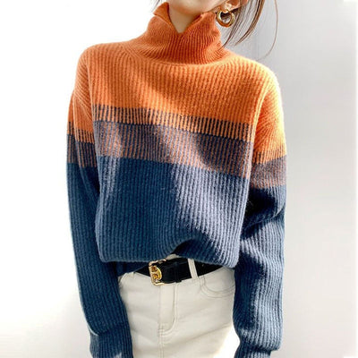 Bequemer Strickpullover für Damen