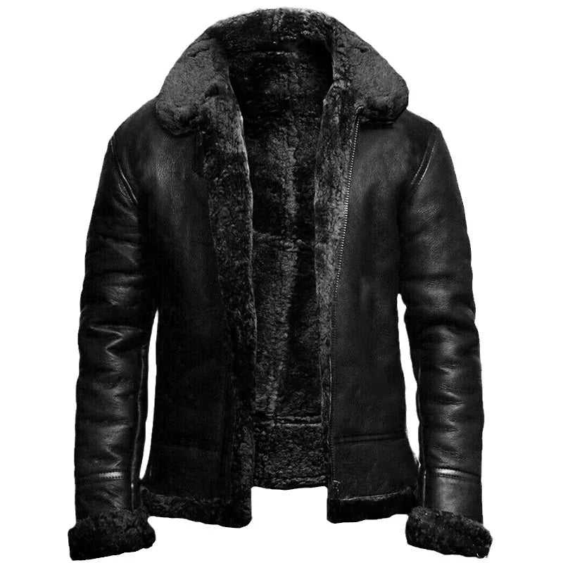 Saskia® | Winterjacke aus Leder