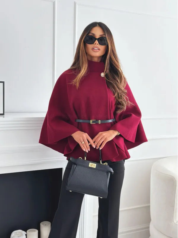 Ava® | Mantel mit Fledermausärmeln