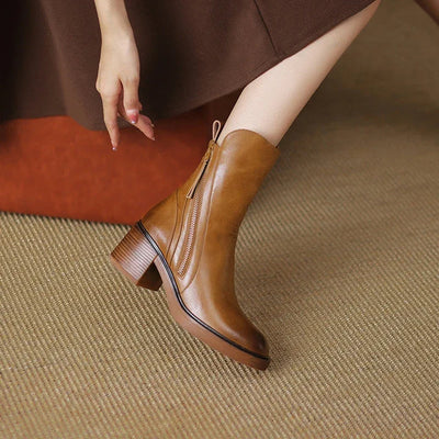 Dafne® | Klassische Lederstiefel