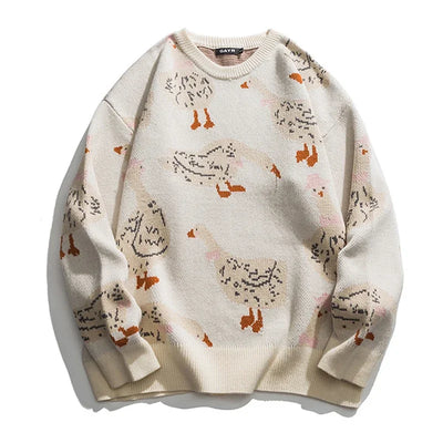 Bedruckter Pullover für Herren