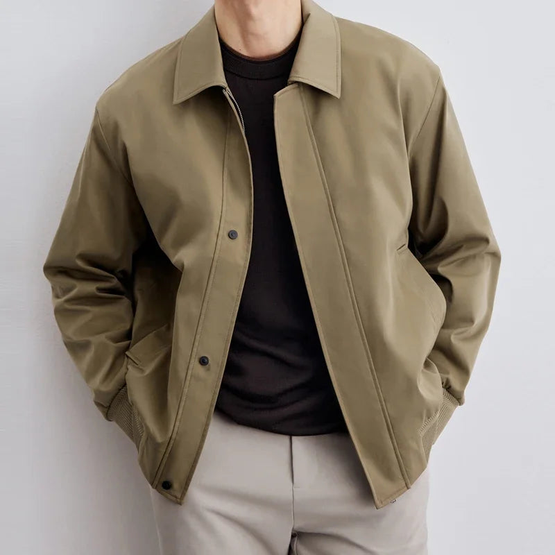 Baur Modehaus | Herren-Blousonjacke mit Reißverschluss und klassischem Kragen