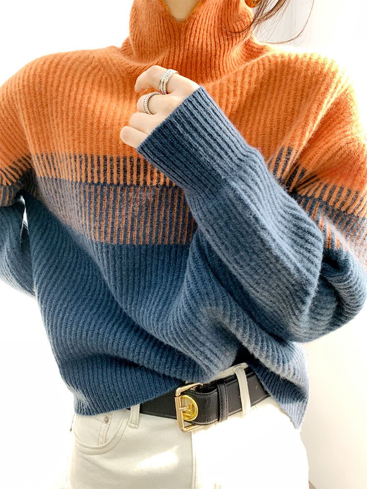Bequemer Strickpullover für Damen