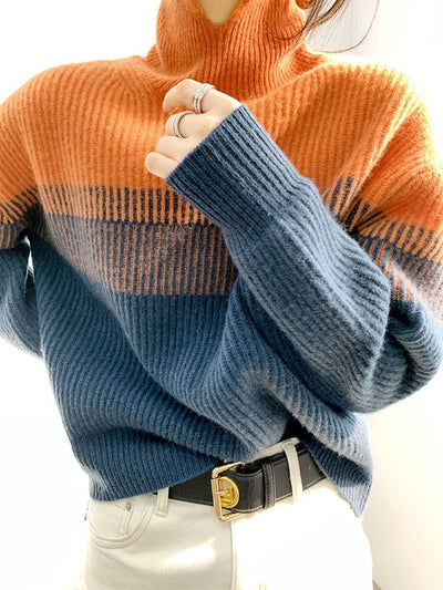 Bequemer Strickpullover für Damen
