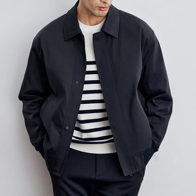 Baur Modehaus | Herren-Blousonjacke mit Reißverschluss und klassischem Kragen