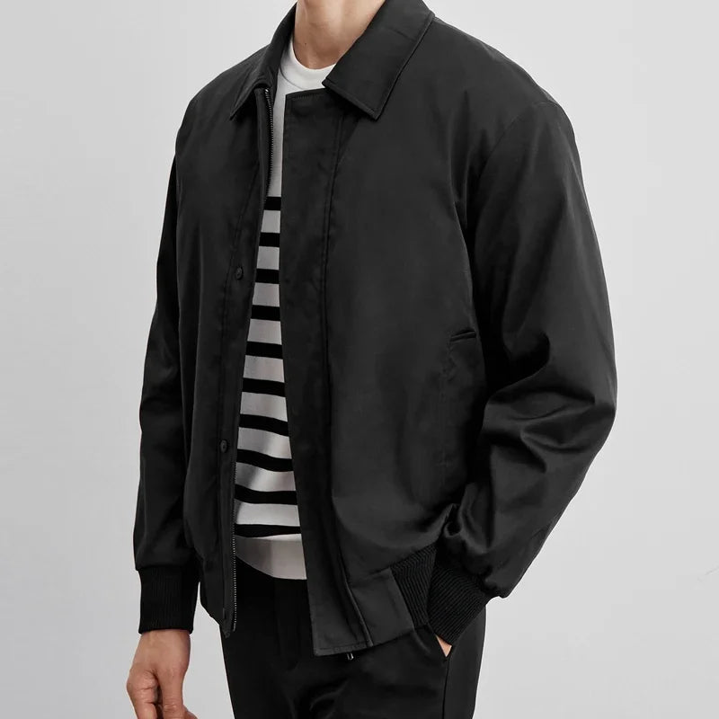 Baur Modehaus | Herren-Blousonjacke mit Reißverschluss und klassischem Kragen
