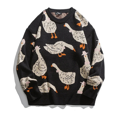 Bedruckter Pullover für Herren