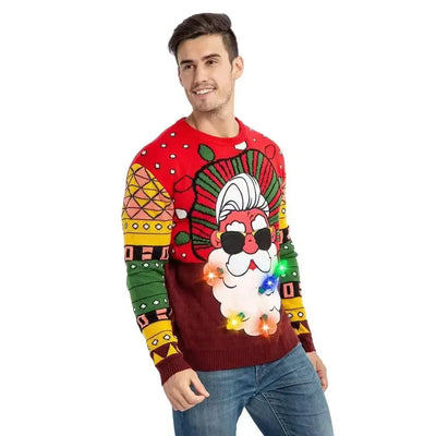 Stylischer Weihnachtspullover für Herren