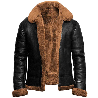 Saskia® | Winterjacke aus Leder