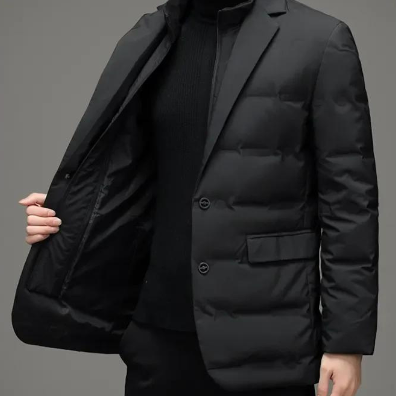 Faux 2 in 1 Warme Jacke für Herren Sander