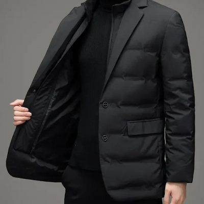 Faux 2 in 1 Warme Jacke für Herren Sander