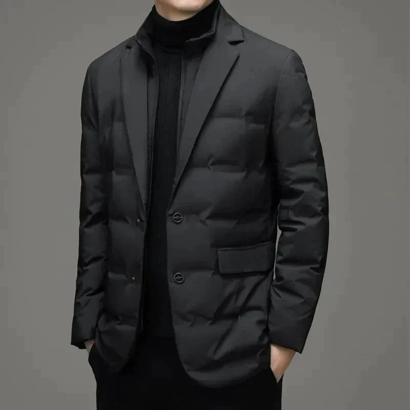 Faux 2 in 1 Warme Jacke für Herren Sander