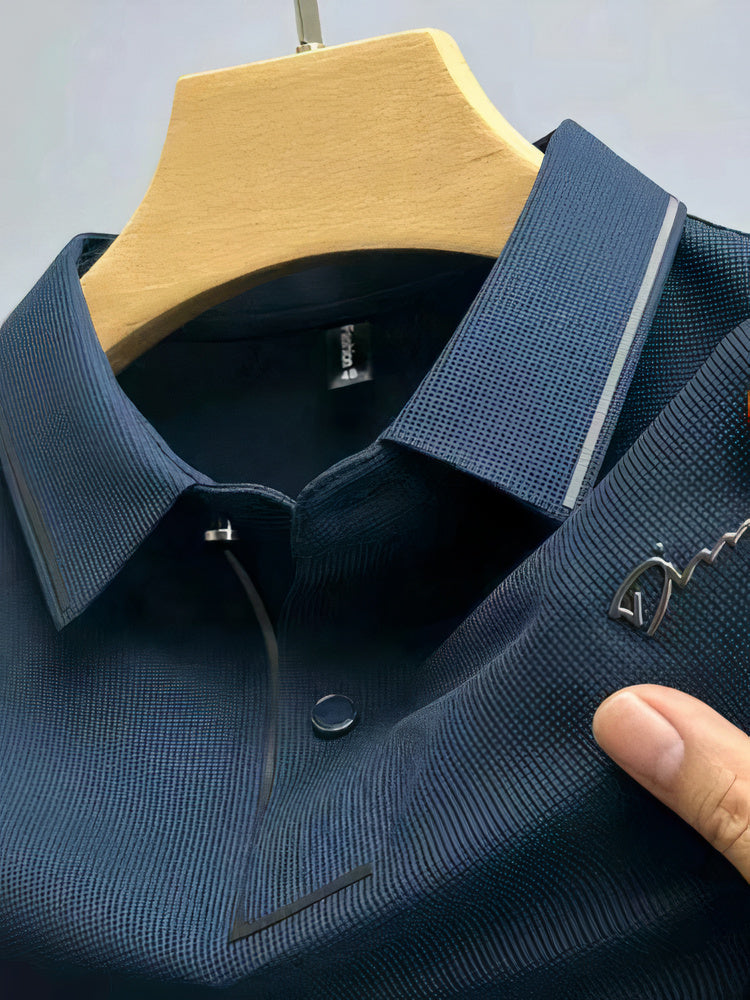 Klassisches Performance Poloshirt für Männer Shino