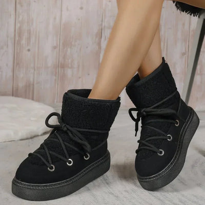 Wendy® | Weiche Plüsch-Schneestiefel