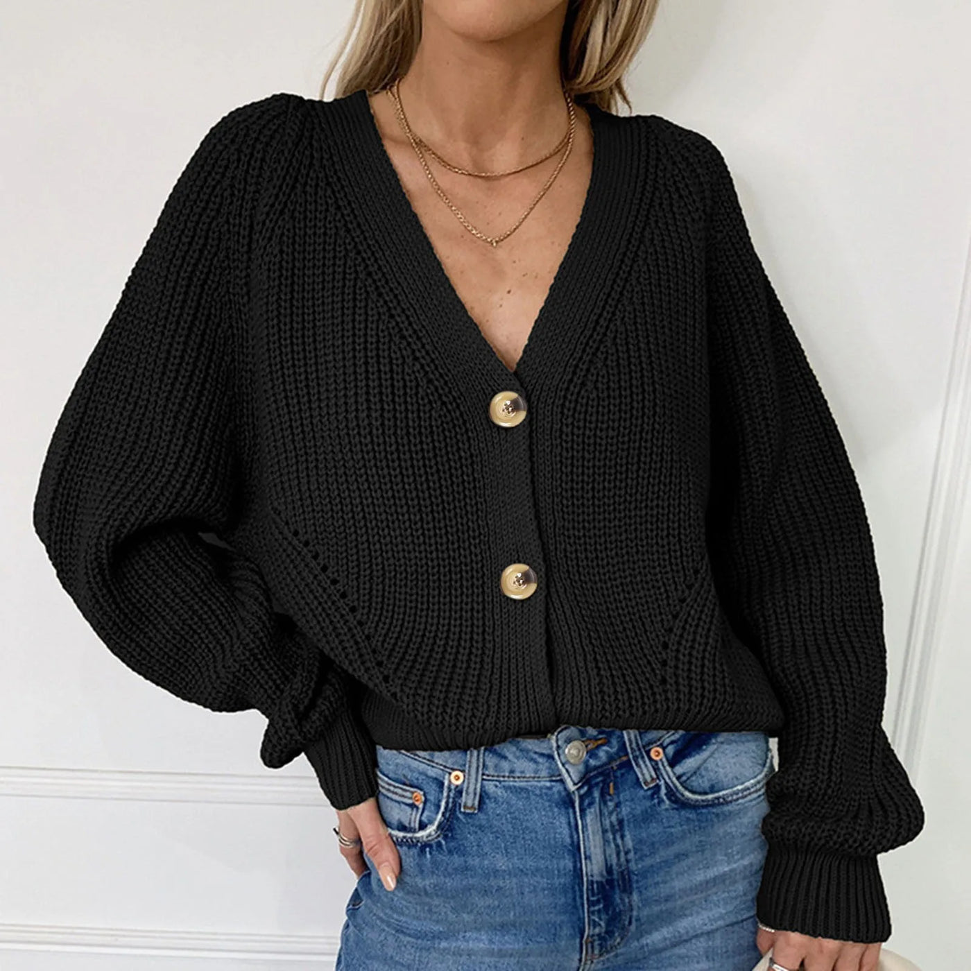 Heloísa® | Strickjacke mit V-Ausschnitt