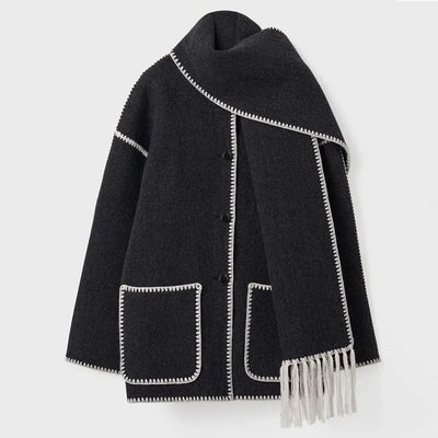 Amelia® | Fransen Schal Jacke