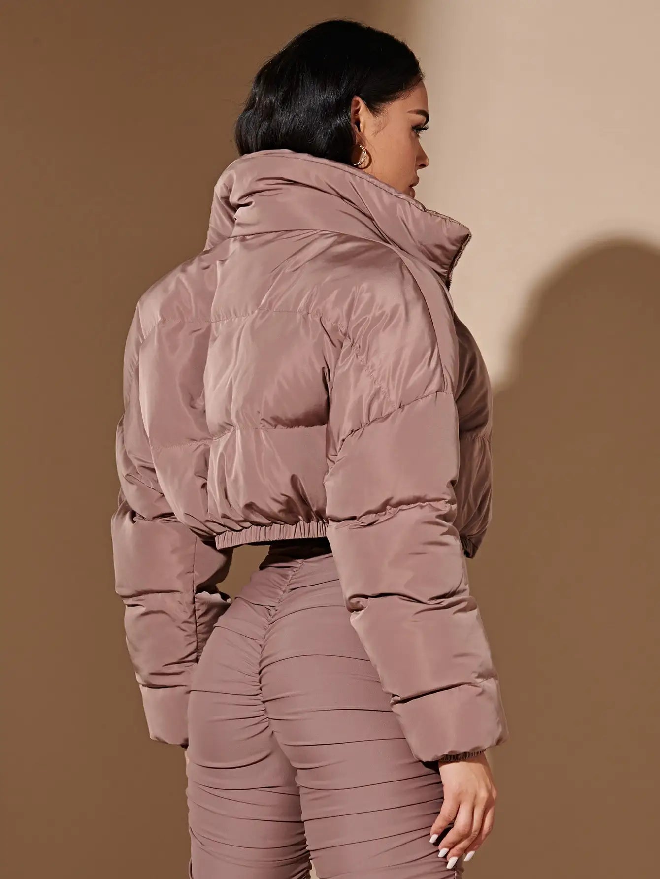Vespera® | Wattierte, kurze Jacke aus Baumwolle