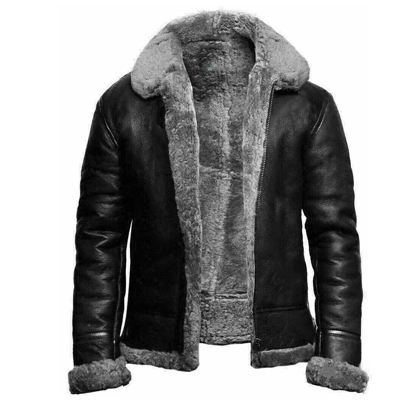Saskia® | Winterjacke aus Leder