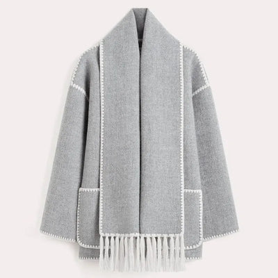 Amelia® | Fransen Schal Jacke