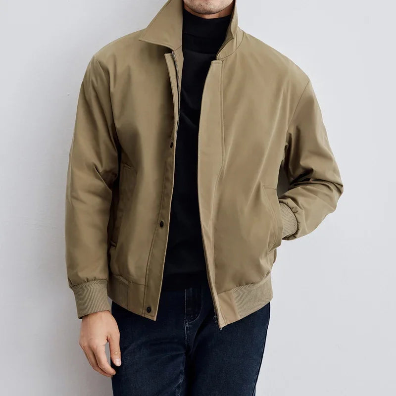 Baur Modehaus | Herren-Blousonjacke mit Reißverschluss und klassischem Kragen