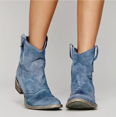 Roselle -  Wildleder Westernstiefel