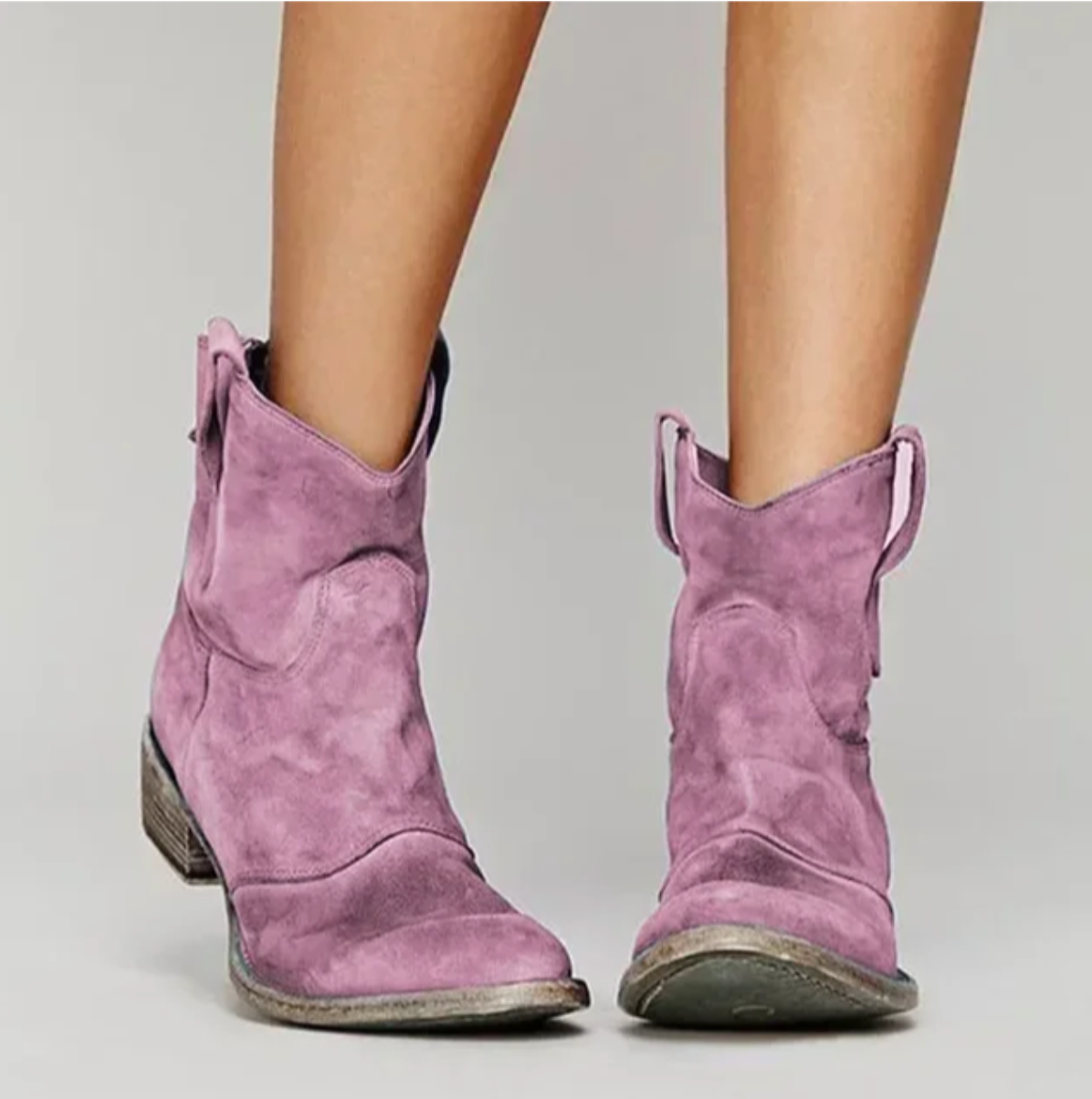 Roselle -  Wildleder Westernstiefel