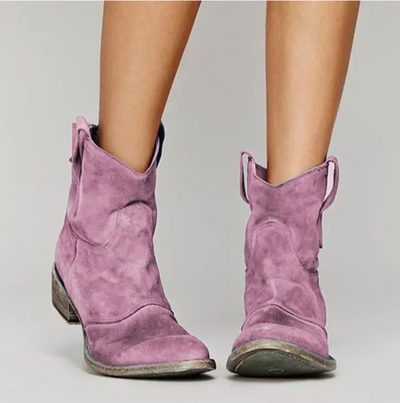 Roselle -  Wildleder Westernstiefel