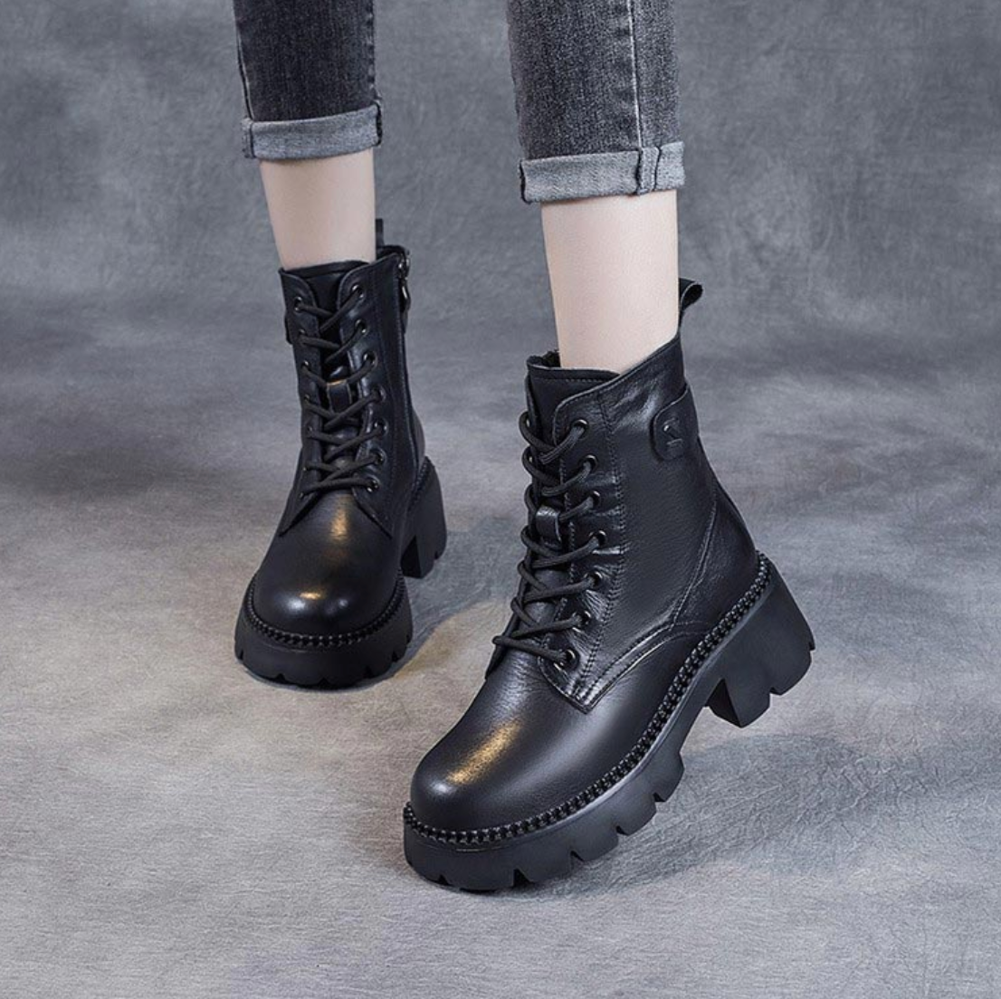 Allegra® | Orthopädische Lederstiefel