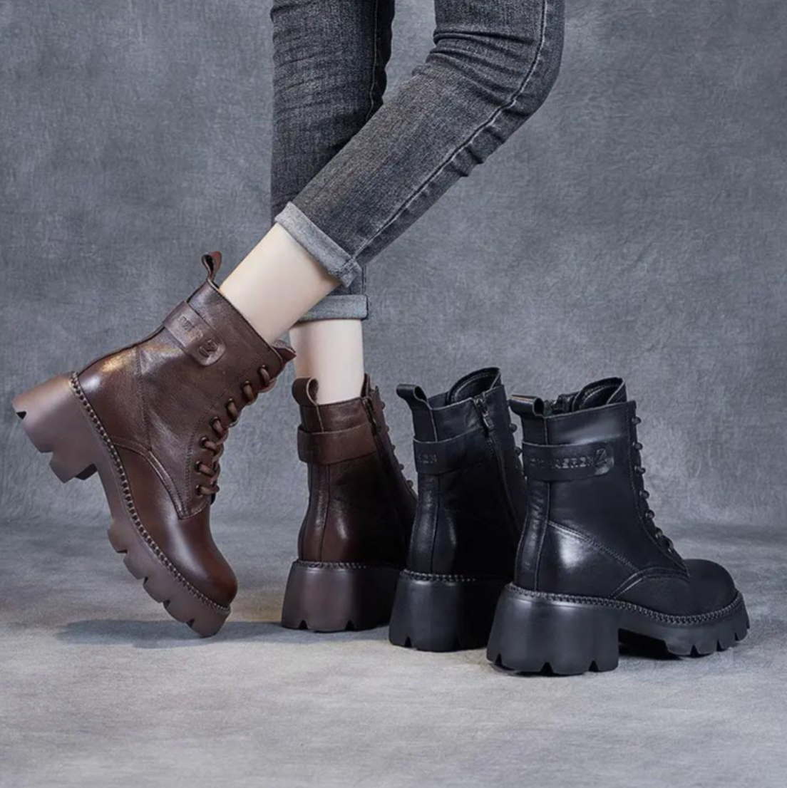 Allegra® | Orthopädische Lederstiefel
