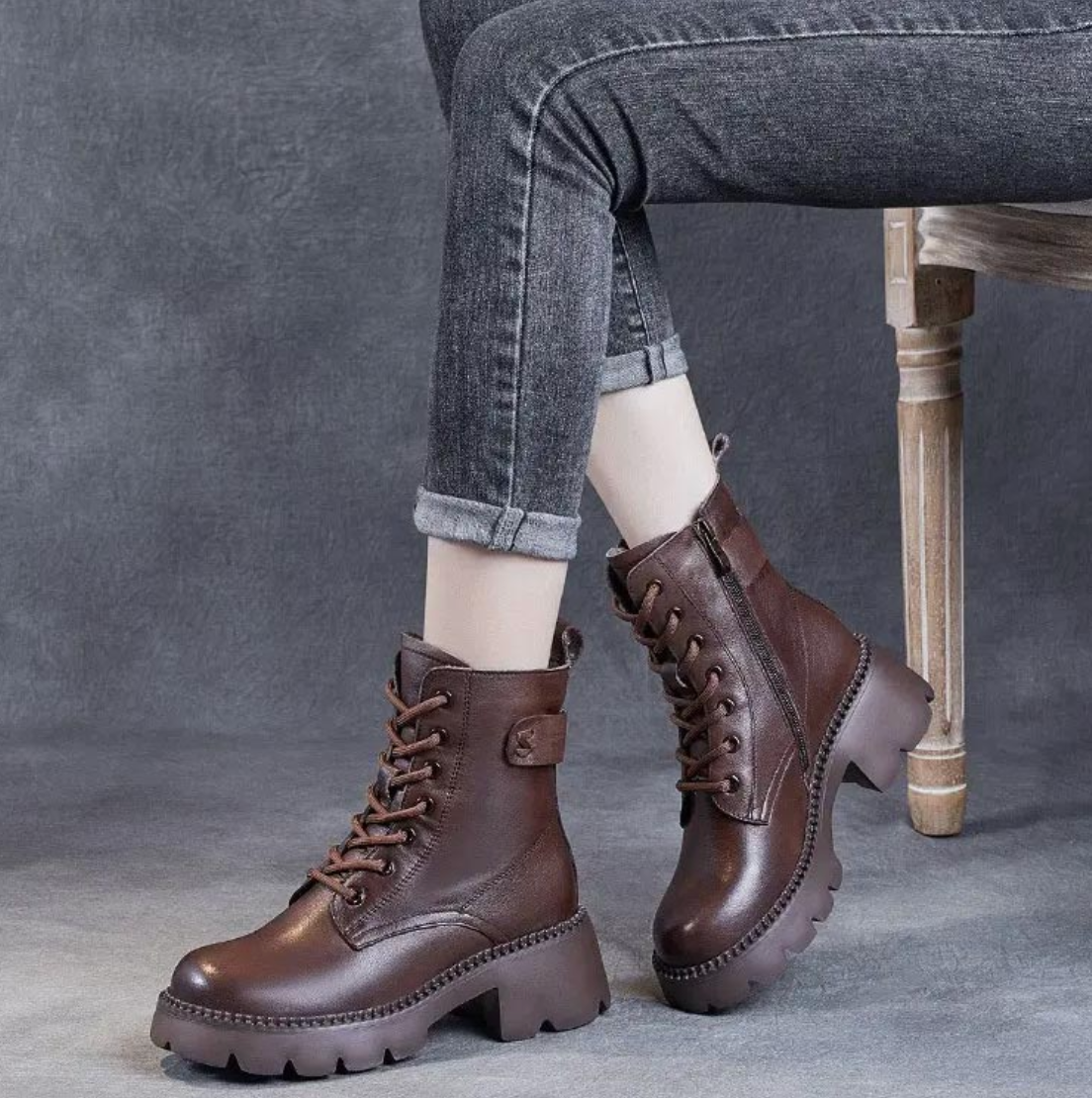 Allegra® | Orthopädische Lederstiefel