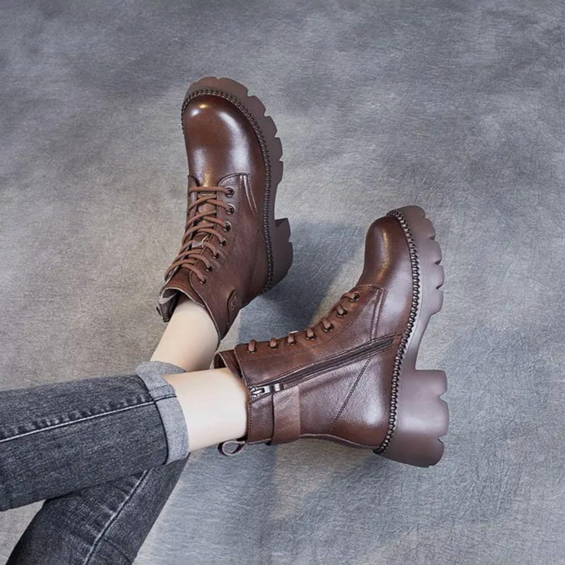 Allegra® | Orthopädische Lederstiefel