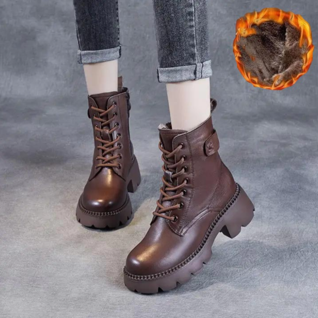 Allegra® | Orthopädische Lederstiefel