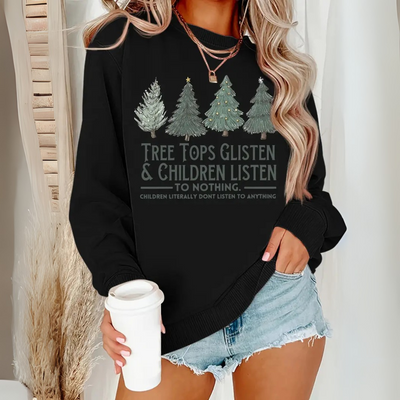 Bequemer Weihnachtspullover für Damen