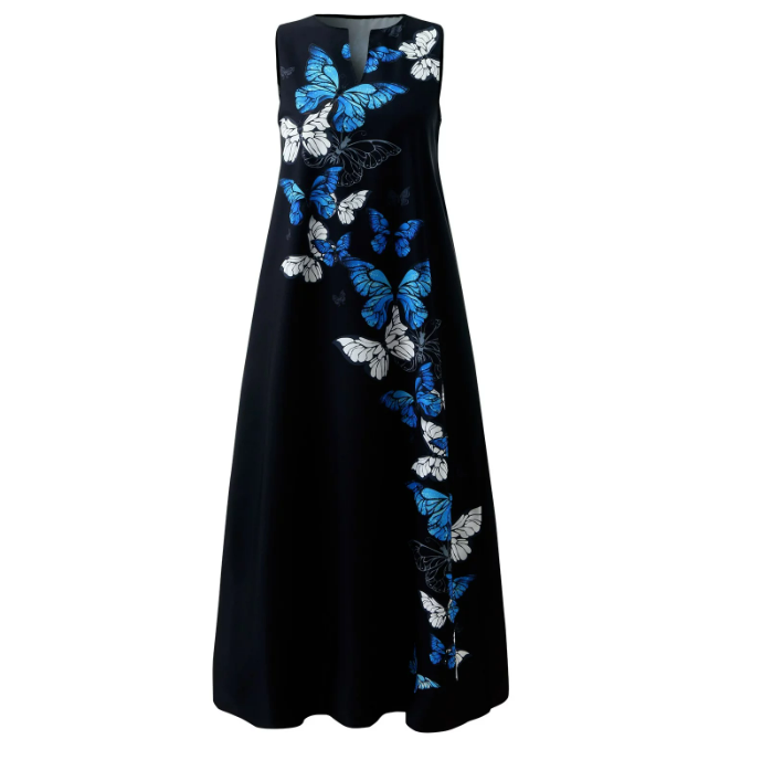 Blumiges Sommer Maxikleid Cerea